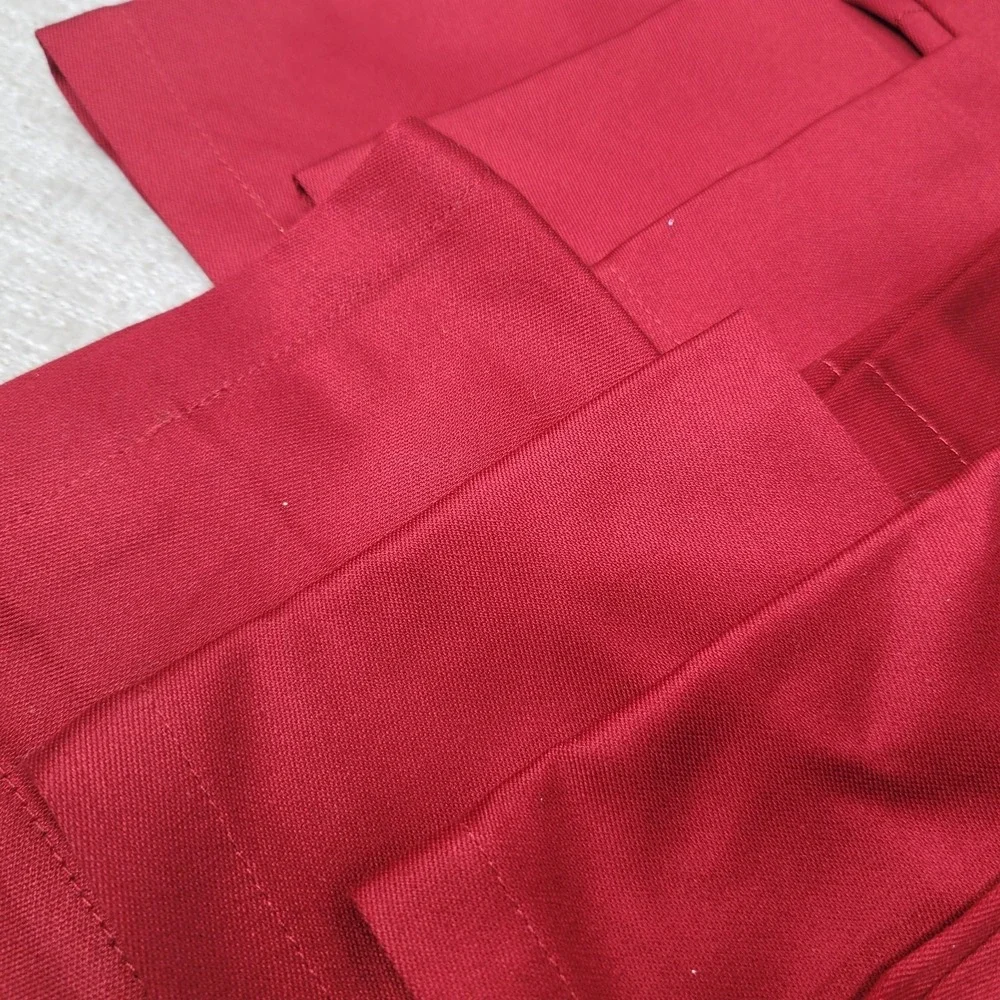 18 Pottery Barn Burgundy 10x10 100% Cotton Square Cocktail Napkins Old Stock